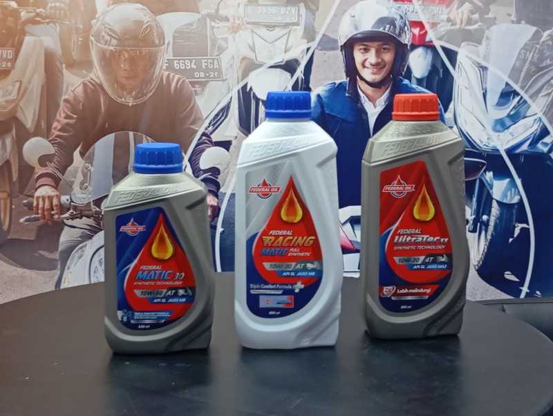 Federal Oil Luncurkan Tiga Oli Baru untuk Motor Matik dan Manual Federal Oil Luncurkan Tiga Oli Baru untuk Motor Matik dan Manual