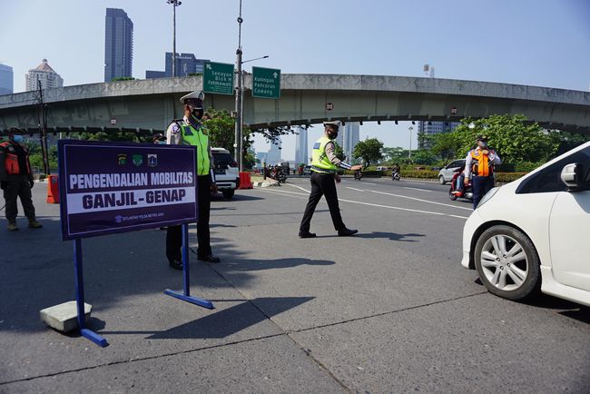 Libur Lebaran Selesai, Ganjil Genap Jakarta Berlaku Lagi Hari Ini