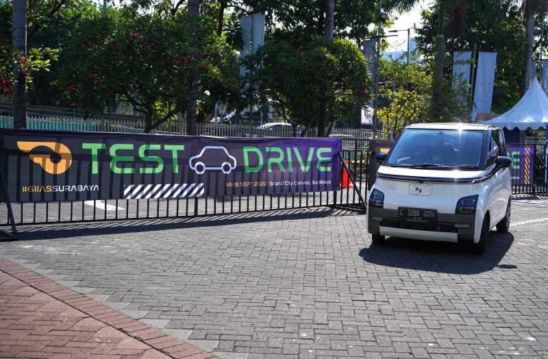 Wuling Air ev Hadir di GIIAS Surabaya 2022, Harga Tembus Rp300 Juta Wuling Air ev Hadir di GIIAS Surabaya 2022, Harga Tembus Rp300 Juta