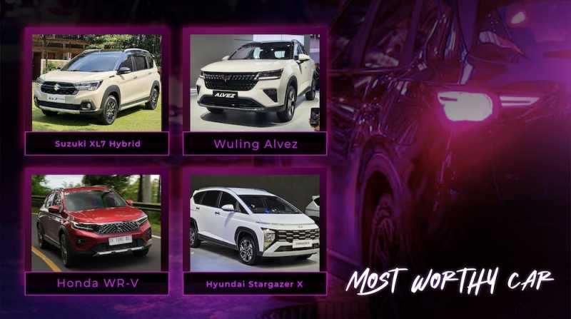 4 Mobil Bertarung Jadi ‘Most Worthy Car’ Uzone Choice Award 2023 4 Mobil Bertarung Jadi ‘Most Worthy Car’ Uzone Choice Award 2023