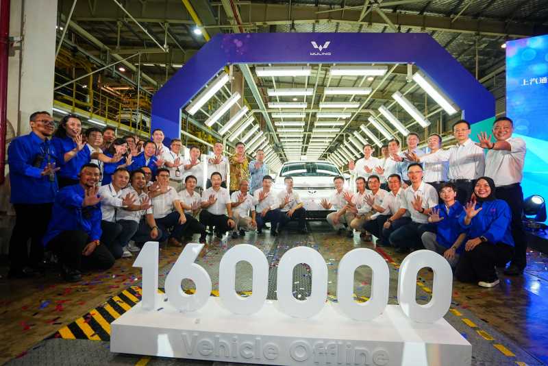 Wuling Sudah Produksi 160.000 Unit Mobil di Pabrik Indonesia Wuling Sudah Produksi 160.000 Unit Mobil di Pabrik Indonesia