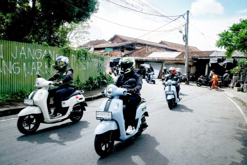 Yamaha Fazzio Dites Eco Riding Competition Tembus 70 Km/Liter Yamaha Fazzio Dites Eco Riding Competition Tembus 70 Km/Liter