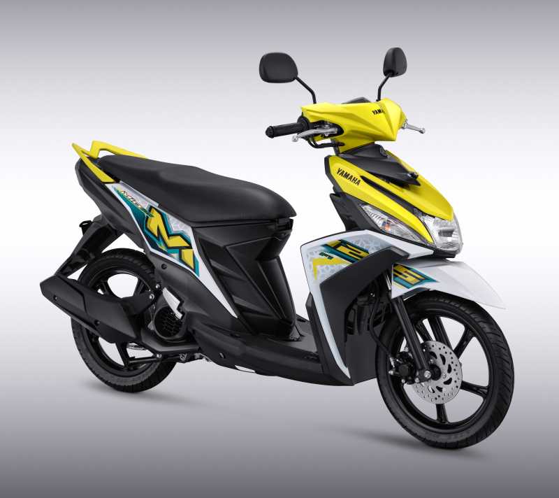 Tampilan Yamaha Mio M3 125 yang Kian Trendi, Pas untuk Kawula Muda