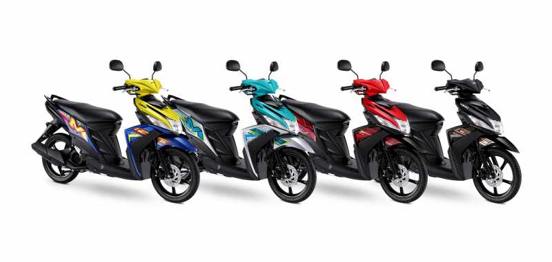 4 Warna Baru Yamaha Mio M3 125 buat Sambut Tahun Baru