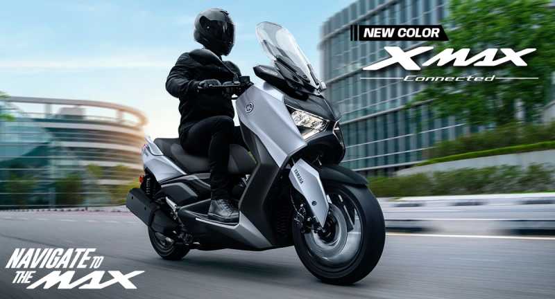 Yamaha Xmax Connected Punya Warna Baru, Jadi Lebih Elegan Yamaha Xmax Connected Punya Warna Baru, Jadi Lebih Elegan