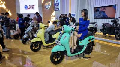 Yamaha Fazzio dan Grand Filano Jadi Motor Paling Laris di IIMS 2024