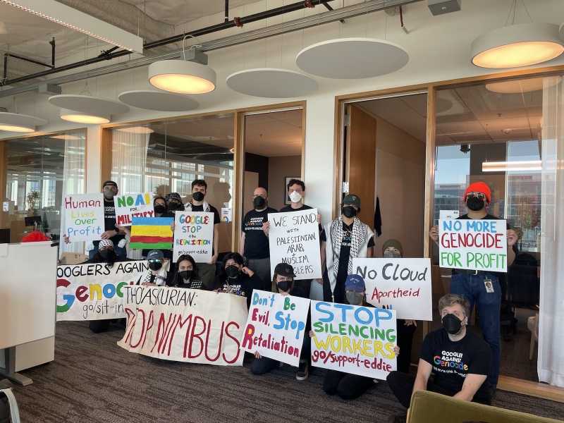 1.000 Mahasiswa Tolak Kerja di Google dan Amazon Gara-gara Israel 1.000 Mahasiswa Tolak Kerja di Google dan Amazon Gara-gara Israel