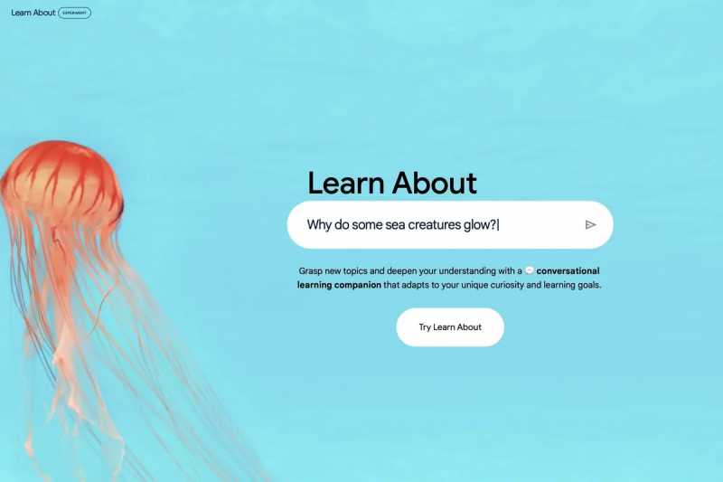 Google Luncurkan 'ChatGPT' Khusus Belajar, Namanya Learn About Google Luncurkan 'ChatGPT' Khusus Belajar, Namanya Learn About