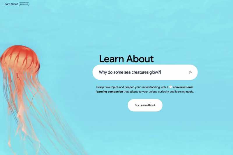 Google Luncurkan 'ChatGPT' Khusus Belajar, Namanya Learn About