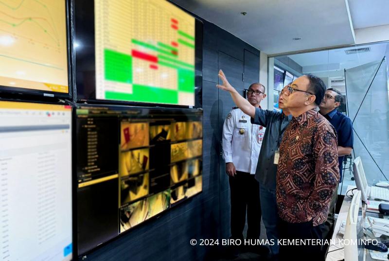 Menkominfo Sidak Data Center PDNS 2, Hasilnya? Menkominfo Sidak Data Center PDNS 2, Hasilnya?