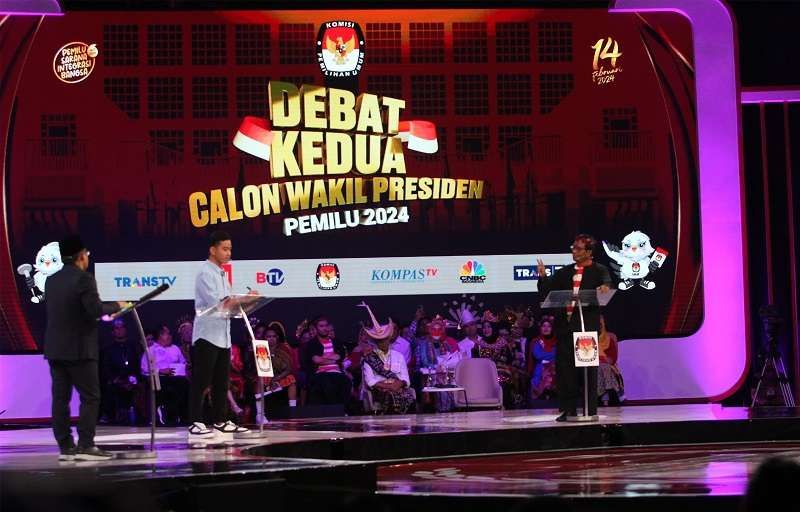 Debat Cawapres RI: Gibran Paling Banyak Di-mention Netizen