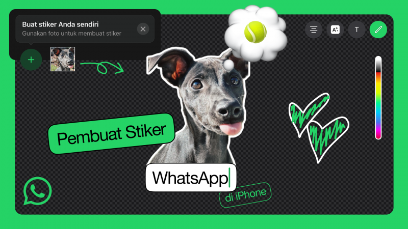 Bikin Stiker WhatsApp Pakai Fitur Baru Ini, Yuk Simak Caranya Bikin Stiker WhatsApp Pakai Fitur Baru Ini, Yuk Simak Caranya