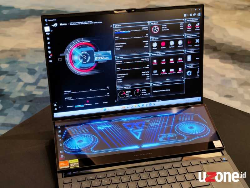 Jajal Laptop Gaming Layar Ganda Harga Rp80 Juta, Asus ROG Zephyrus Duo 16