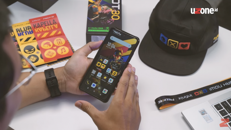 VIDEO: Rasanya Pakai Ponsel Sejutaan Infinix Hot 30 Free Fire Edition