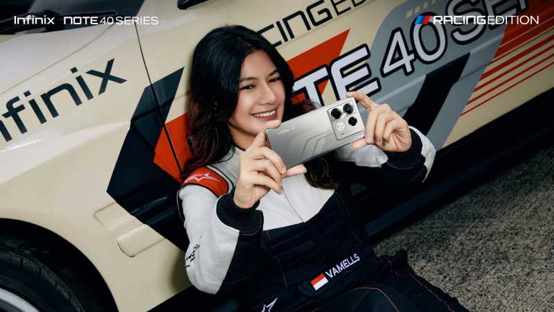 Infinix Note 40 Racing Edition, HP Balap 'Rasa' BMW Harga Rp2,8 Jutaan Infinix Note 40 Racing Edition, HP Balap 'Rasa' BMW Harga Rp2,8 Jutaan
