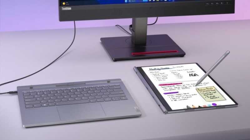 Lenovo Pamer Laptop Unik di CES 2024, Gabungkan OS Windows dan Android Lenovo Pamer Laptop Unik di CES 2024, Gabungkan OS Windows dan Android
