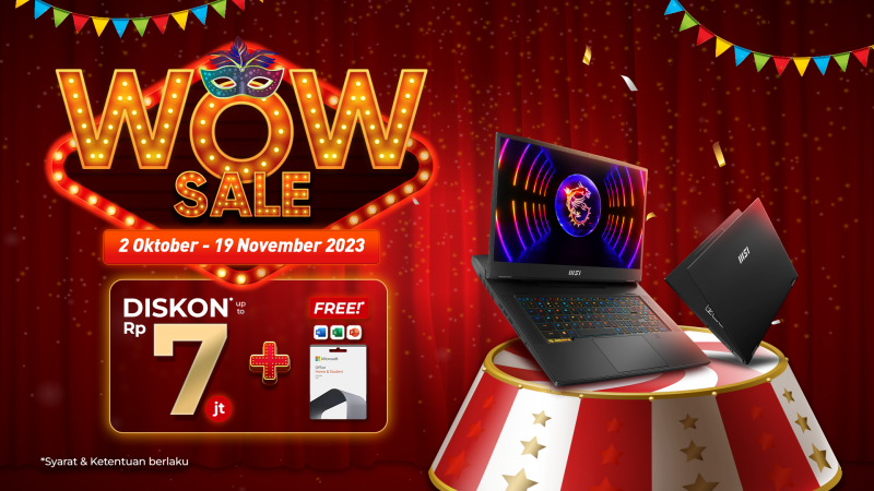 Pilihan Laptop Tipis Spek Sadis dari MSI, Harga Mulai Rp9 Jutaan Pilihan Laptop Tipis Spek Sadis dari MSI, Harga Mulai Rp9 Jutaan