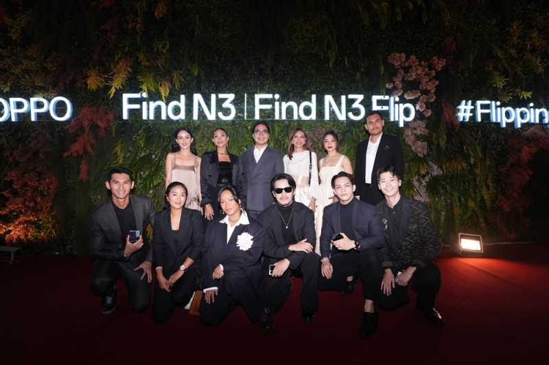 Momen Red Carpet dan Megahnya Rilis Oppo Find N3 Series di Indonesia Momen Red Carpet dan Megahnya Rilis Oppo Find N3 Series di Indonesia