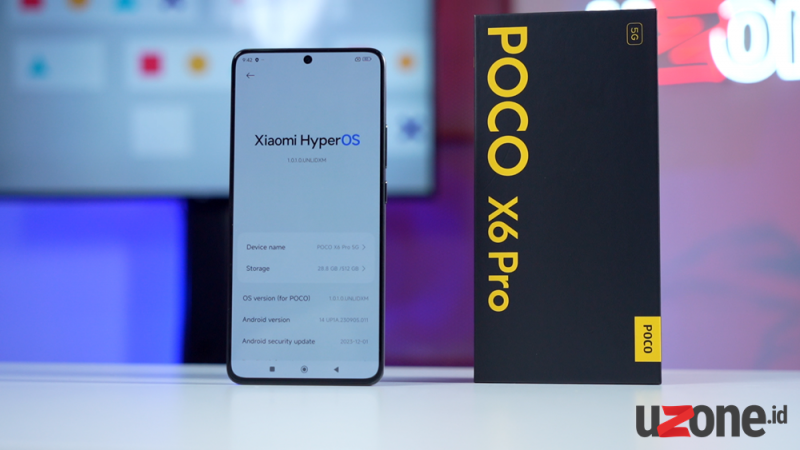 Poco X6 Pro Sudah Pakai HyperOS, Dapat Update Sampai Android 17 Poco X6 Pro Sudah Pakai HyperOS, Dapat Update Sampai Android 17