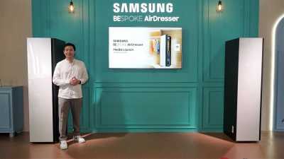 Dibanderol Rp25 Juta, Secanggih Apa Lemari Bespoke AirDresser Samsung?