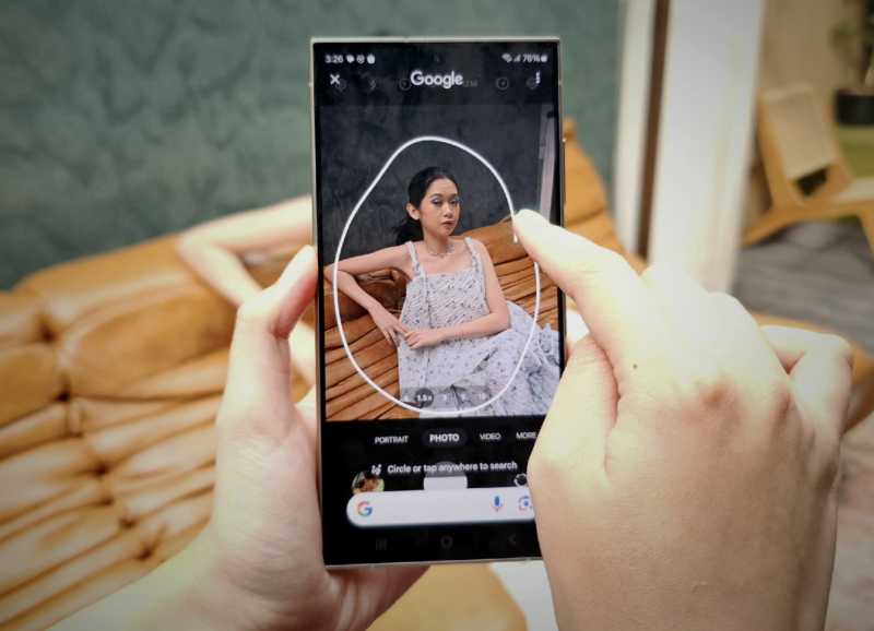 Jadi Konten Kreator Fashion Bermodal Circle To Search di S24 Series Jadi Konten Kreator Fashion Bermodal Circle To Search di S24 Series
