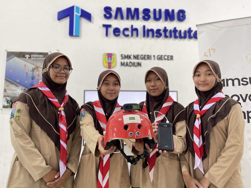Mengenal MyWay, Helm untuk Tunanetra Pemenang Samsung Innovation Campus