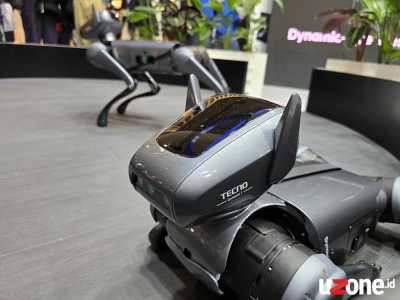 MWC 2024: Kenalan dengan Dynamic 1, Robot Anjing Pintar dari Tecno