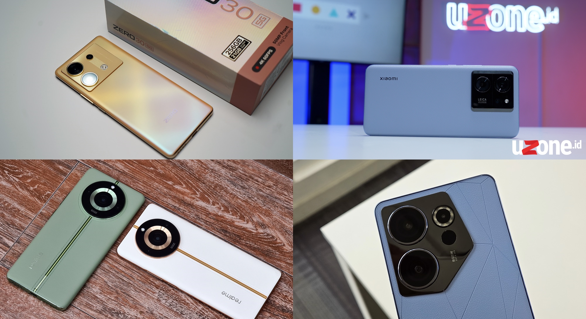 4 Ponsel Terkece Rebutan Gelar ‘Best Smartphone Design’ di UCA 2023