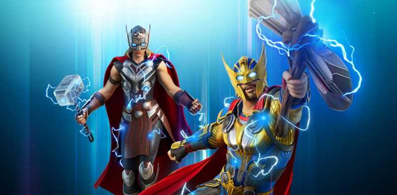 Thor dan Mighty Thor jadi Karakter Baru di Fortnite Thor dan Mighty Thor jadi Karakter Baru di Fortnite