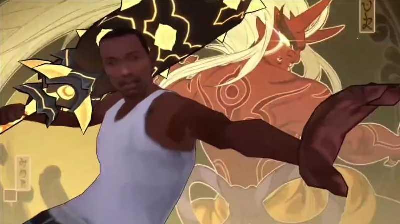 Saat CJ GTA San Andreas ‘Nyasar’ ke Game Genshin Impact Saat CJ GTA San Andreas ‘Nyasar’ ke Game Genshin Impact