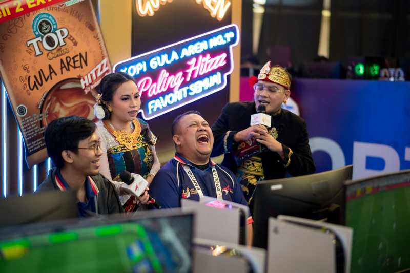 Seru-seruan Lawan Pro Player di Exhibition Games Liga Esports Nasional