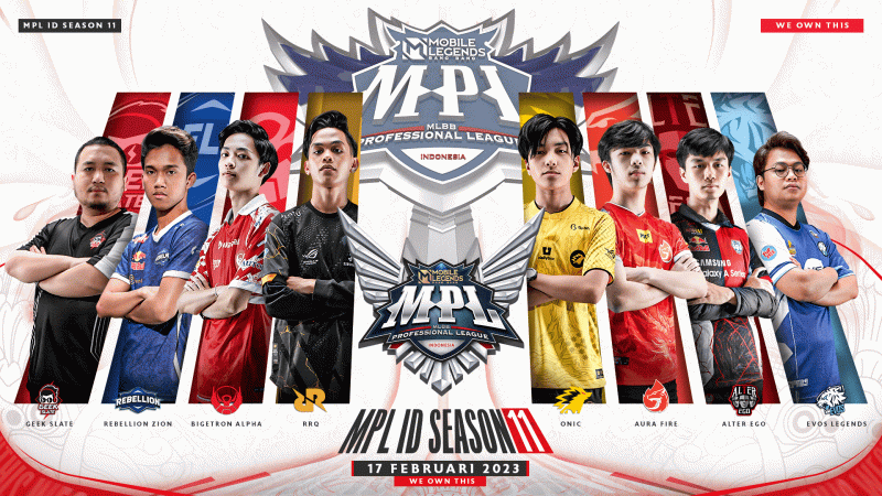 MPL ID Season 11: Jadwal Lengkap, Tim dan Rooster yang Bertanding MPL ID Season 11: Jadwal Lengkap, Tim dan Rooster yang Bertanding