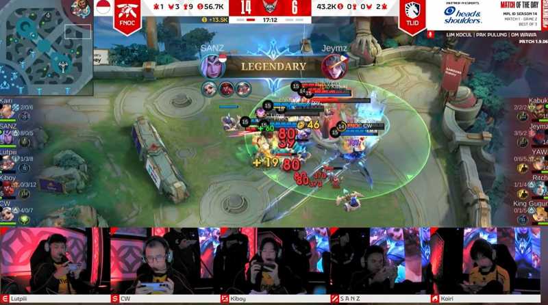 Fnatic ONIC Ganas di Laga Pembuka MPL ID S14 Fnatic ONIC Ganas di Laga Pembuka MPL ID S14