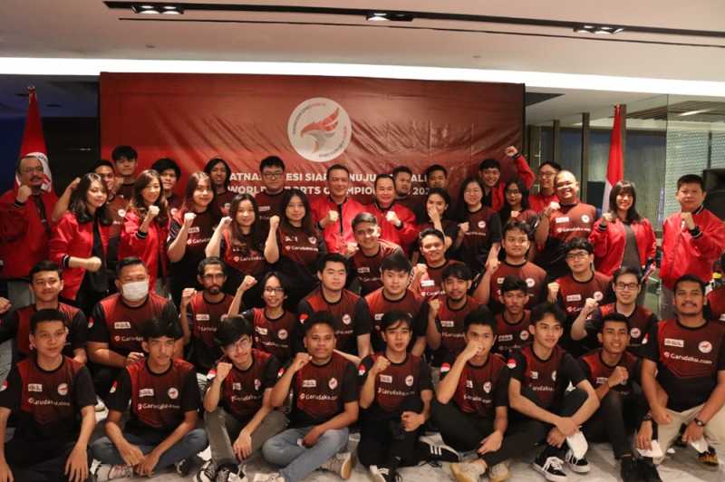 PBESI Lepas Atlet yang Berlaga di World Esports Championship Bali PBESI Lepas Atlet yang Berlaga di World Esports Championship Bali