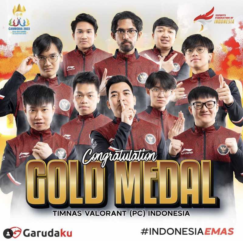 SEA Games 2023: Selamat, Timnas Valorant Indonesia Sabet Emas! SEA Games 2023: Selamat, Timnas Valorant Indonesia Sabet Emas!