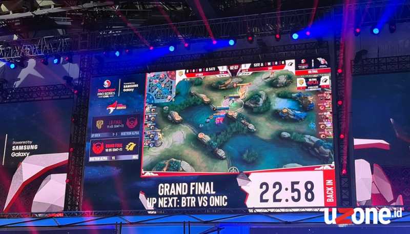 Bigetron Alpha Lawan ONIC Esports di Grand Final ESL Snapdragon Pro MLBB