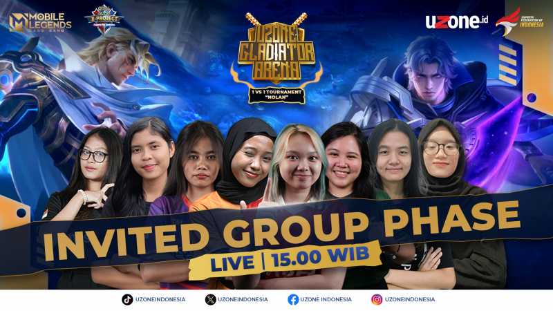 LIVE! Uzone Gladiator Berlanjut, Saatnya 1 vs 1 Nolan Tournament! LIVE! Uzone Gladiator Berlanjut, Saatnya 1 vs 1 Nolan Tournament!