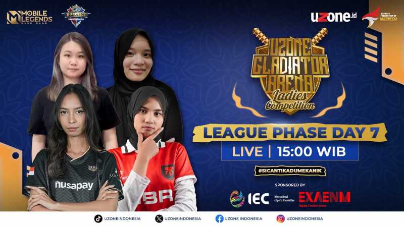 Keseruan UGA Ladies Competition Berlanjut, Day 7 Live di Sini! Keseruan UGA Ladies Competition Berlanjut, Day 7 Live di Sini!