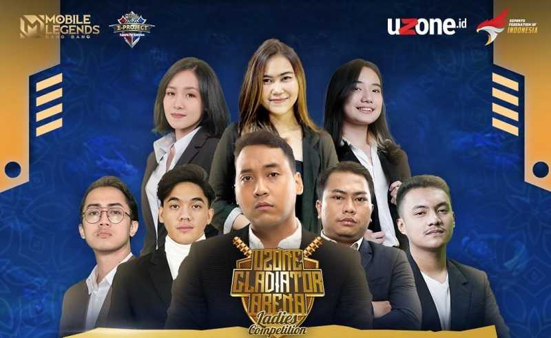 Caster MLBB Ramaikan Uzone Gladiator Arena, Ada Ranger Emas dan KB!