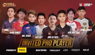 Live! Laga Playoff Antar Pro Player di Uzone Gladiator Arena