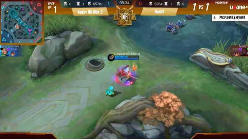 Pemenang 'Best of 1' di Final Open Qualifiers Gladiator Arena Pemenang 'Best of 1' di Final Open Qualifiers Gladiator Arena