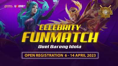 Duel MLBB Bareng Idola di Uzone Gladiator Arena - Celebrity Funmatch