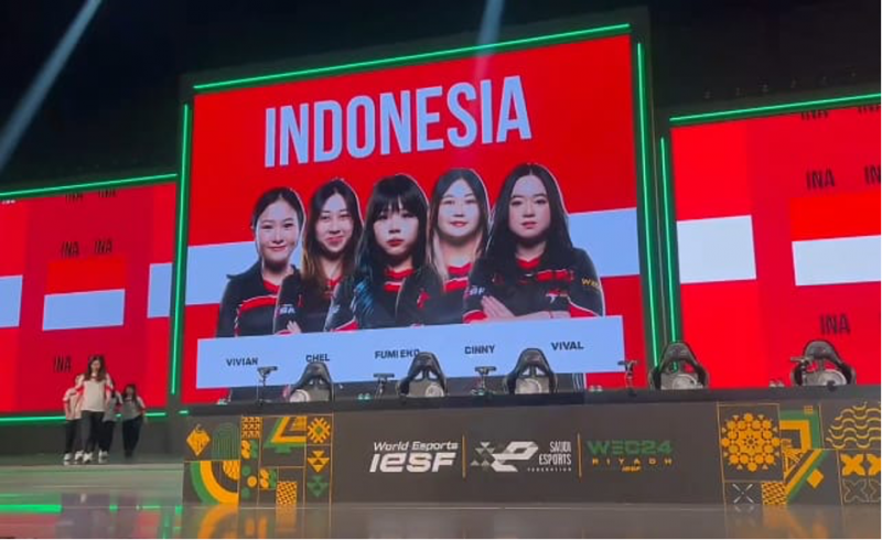 Juara Grup, Timnas MLBB Women Maju ke Playoff Piala Dunia eSports 2024