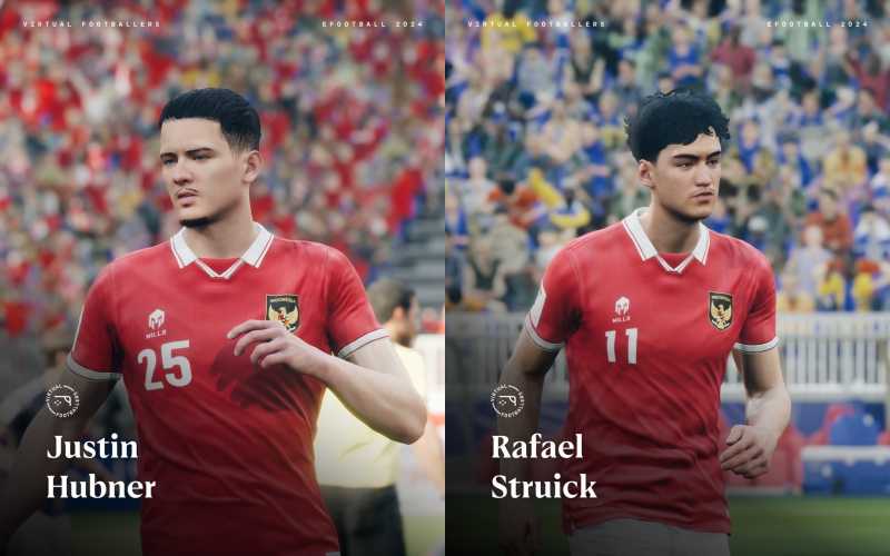 Wajah Asli Timnas Indonesia di eFootball 2024, Ada Arhan & Struick! Wajah Asli Timnas Indonesia di eFootball 2024, Ada Arhan & Struick!
