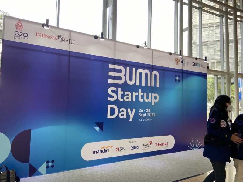 FOTO: Suasana BUMN Startup Day, Rame!