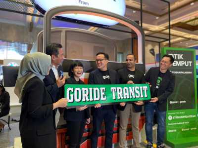 Pesan Ojek dan Tiket KRL Pakai GoRide Transit, Ongkos Hemat 27 Persen