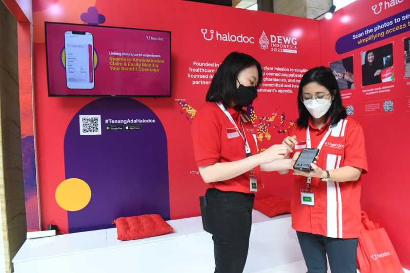 Halodoc Jadi Startup Health Satu-satunya yang Hadir di DEWG G20 Halodoc Jadi Startup Health Satu-satunya yang Hadir di DEWG G20
