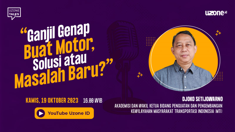 Uzone Talks: Ganjil Genap Buat Motor, Solusi atau Masalah Baru?