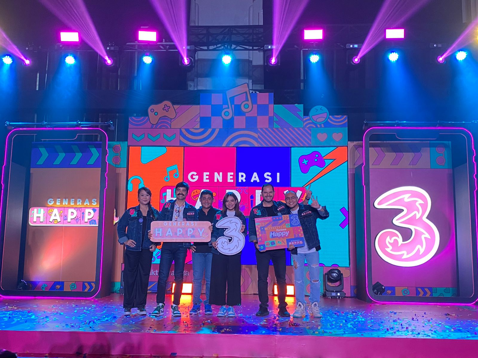 Tri Pecahkan Rekor MURI Berkat Video TikTok Challenge 'Generasi Happy'
