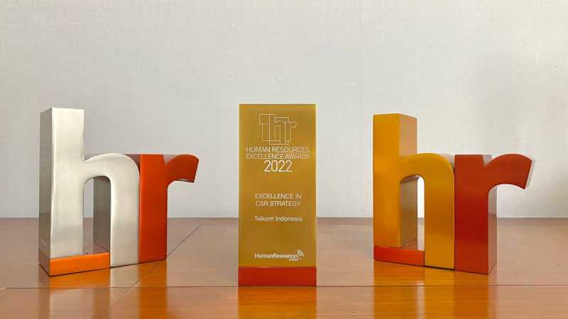 CSR Telkom Sabet Penghargaan Internasional HR Excellence Awards